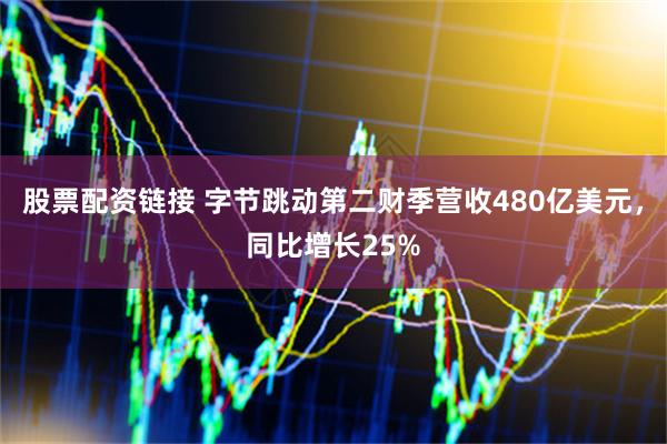 股票配资链接 字节跳动第二财季营收480亿美元，同比增长25%